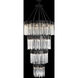 Matrix 30 Light 40 inch Matte Black and French Gold Chandelier Ceiling Light
