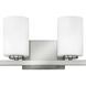 Kyra 4 Light 30 inch Brushed Nickel Vanity Light Wall Light