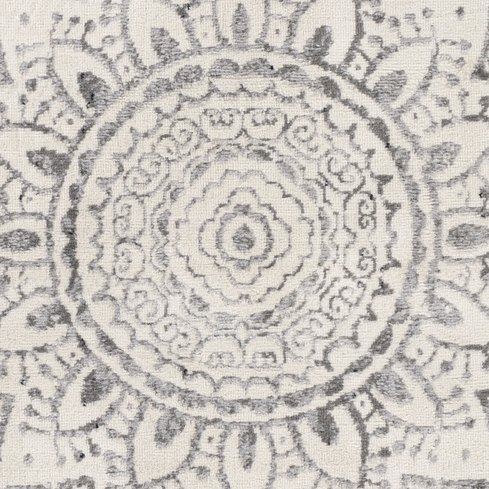 Pisa 84 X 59 inch Light Grey Rug in 5 x 8, Rectangle