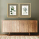 Alluring Botanical II Green and Multi and Yellow and Blue Framed Art, Propac