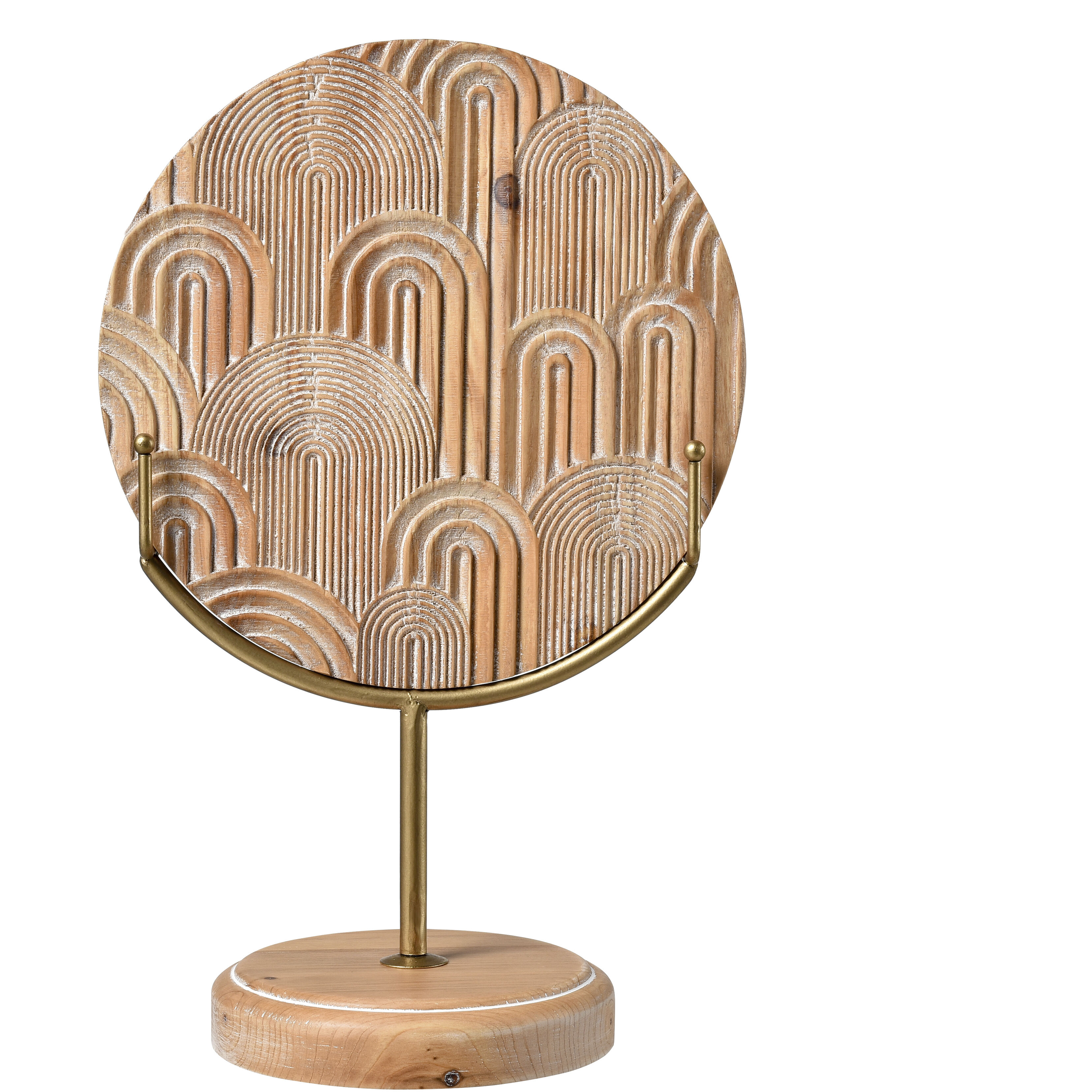 Lambert Natural with Gold Carved Object