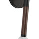 Alora Mood Arden LED 2.38 inch Matte Black Bath Vanity Light Wall Light