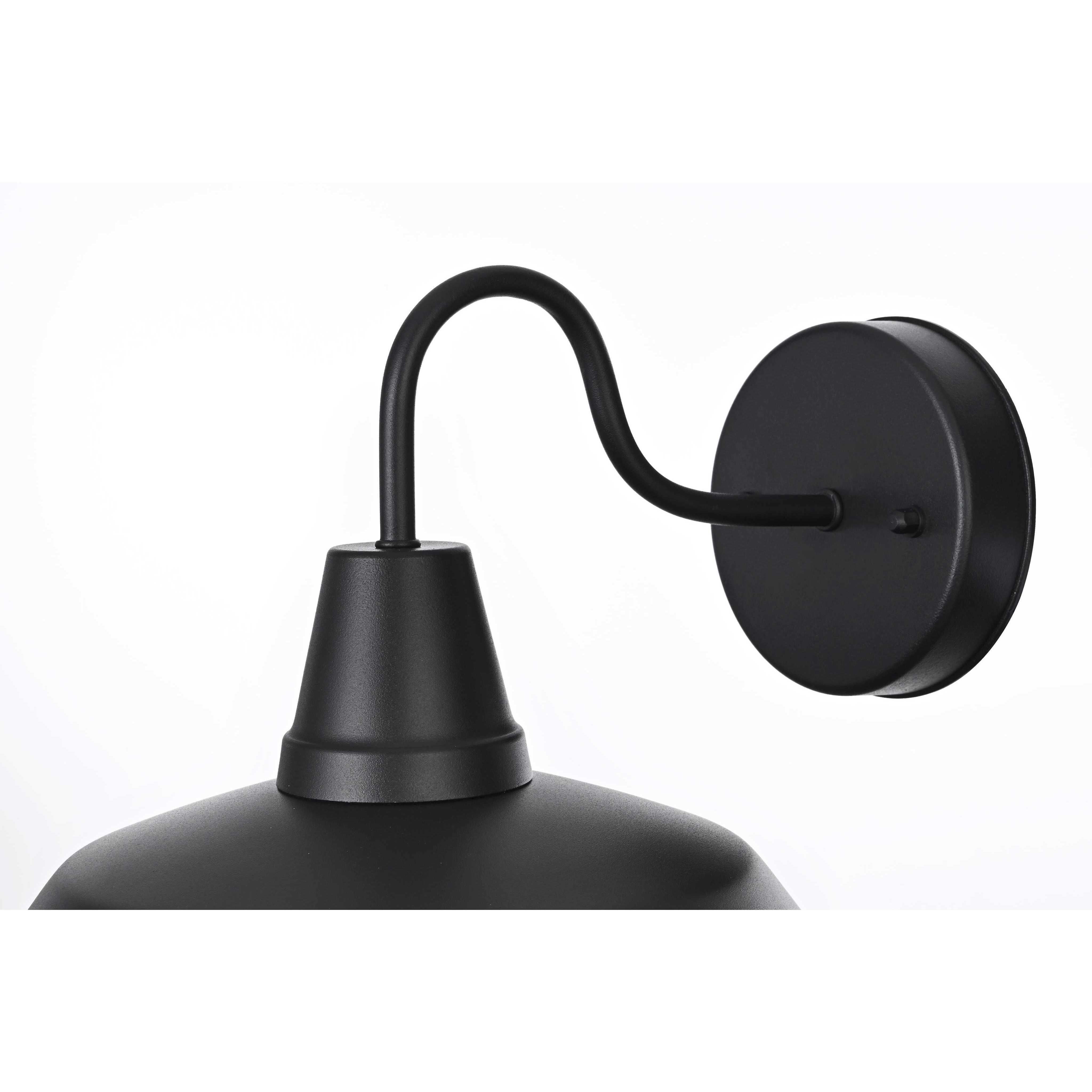 Tinsley 1 Light 8 inch Black Outdoor Wall Sconce