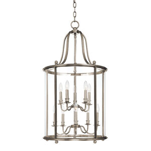 Mansfield 10 Light 20 inch Polished Nickel Pendant Ceiling Light