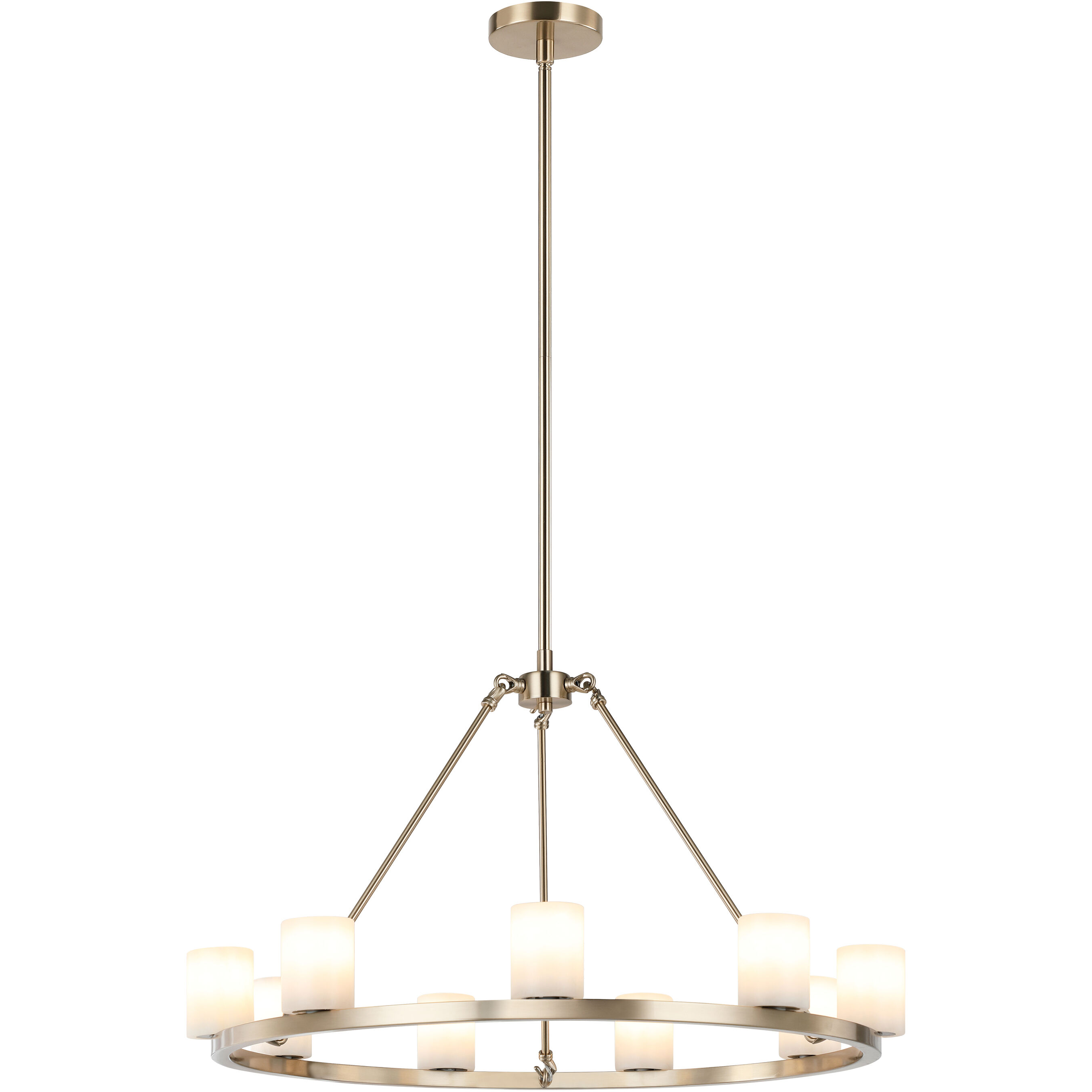Lindy 9 Light 30 inch Champagne Gold Pendant Ceiling Light