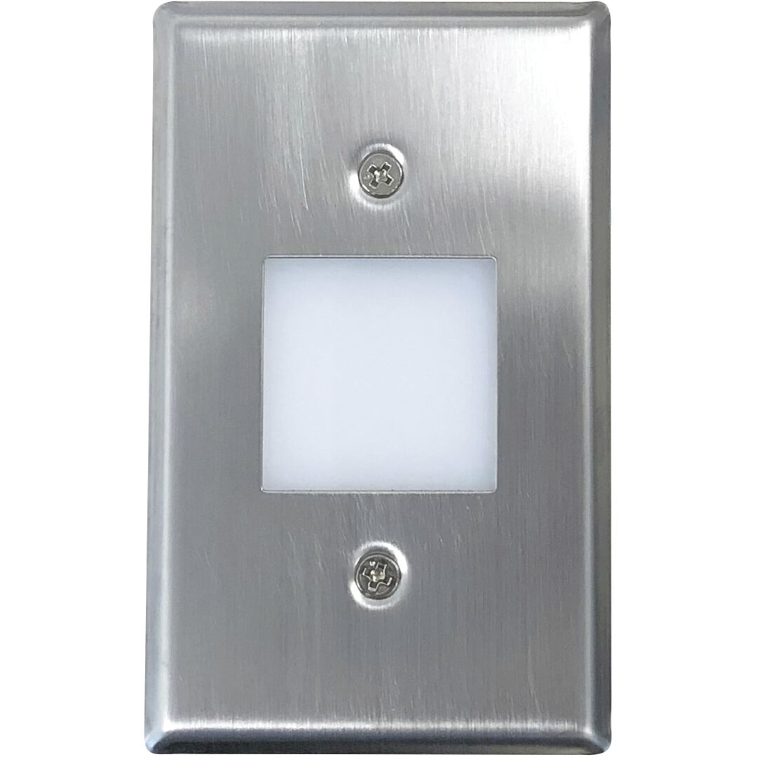 Mia Brushed Nickel Step Light