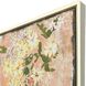 Love Birds Pink and Green and Brown and Metallic Canvas, The Studio
