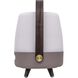 Lite Up Play Mini 11.75 X 7.5 inch Earth Light Brown Taupe Portable Speaker Lamp in Earth Light Brown/Taupe, Kooduu