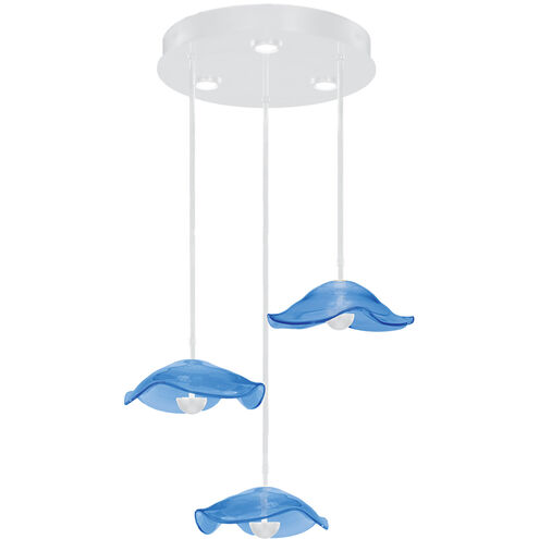 Embark 6 Light 31.25 inch White Pendant Ceiling Light
