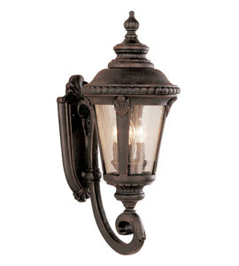 Commons 3 Light 25 inch Rust Outdoor Wall Lantern