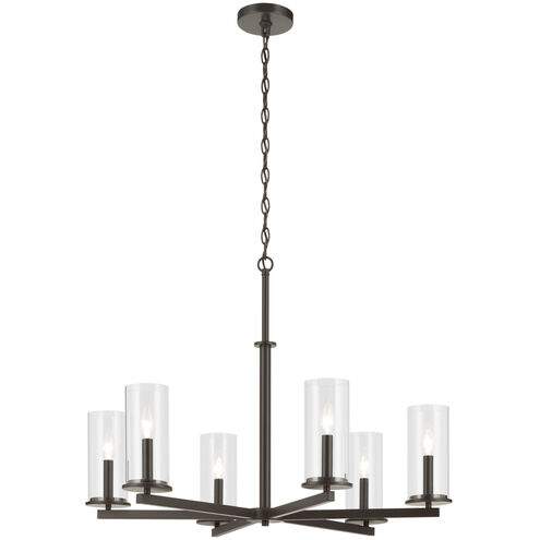 Crosby 6 Light Olde Bronze Chandelier Ceiling Light