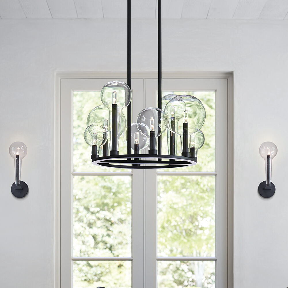 Alchemy 1 Light 5.25 inch Black Indoor Wall Sconce Wall Light