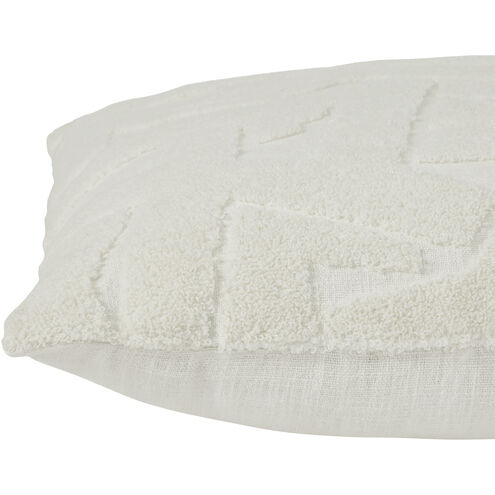 Merano 20 inch Ivory Indoor Pillow