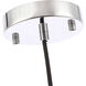 Hugh 1 Light 13.75 inch Chrome Pendant Ceiling Light