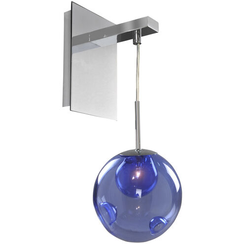 Meteor Wall Sconce Wall Light in Sapphire