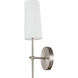 Mel 1 Light 5 inch Burnished Nickel Wall sconce Wall Light