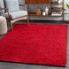 Bliss Shag 120 X 94 inch Garnet Rug