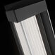 Beyond Bertram LED 24 inch Black Outdoor Wall Light