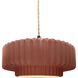 Radiance 1 Light 14.5 inch Canyon Clay and Matte Black Pendant Ceiling Light