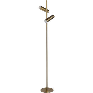 Constance 62.25 inch 6.00 watt Aged Brass Task Floor Lamp Portable Light