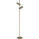 Constance 62.25 inch 6.00 watt Aged Brass Task Floor Lamp Portable Light