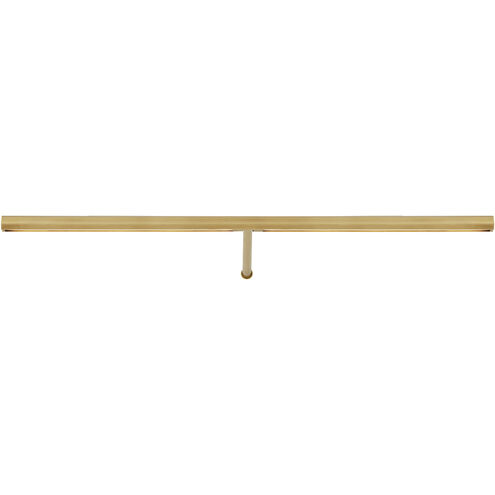 Sean Lavin Modern 13.5 watt Natural Brass Picture Light Wall Light, Integrated LED