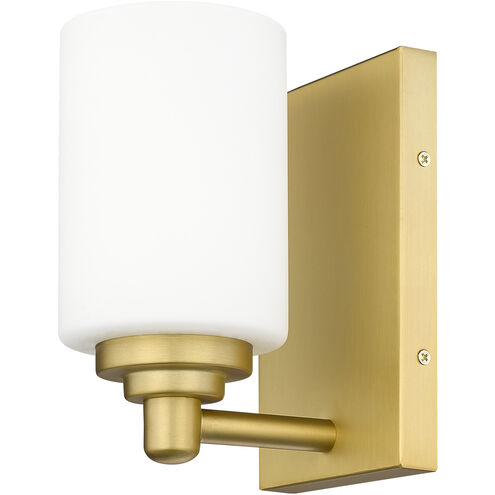 Soledad 1 Light 5 inch Brushed Gold Wall Sconce Wall Light