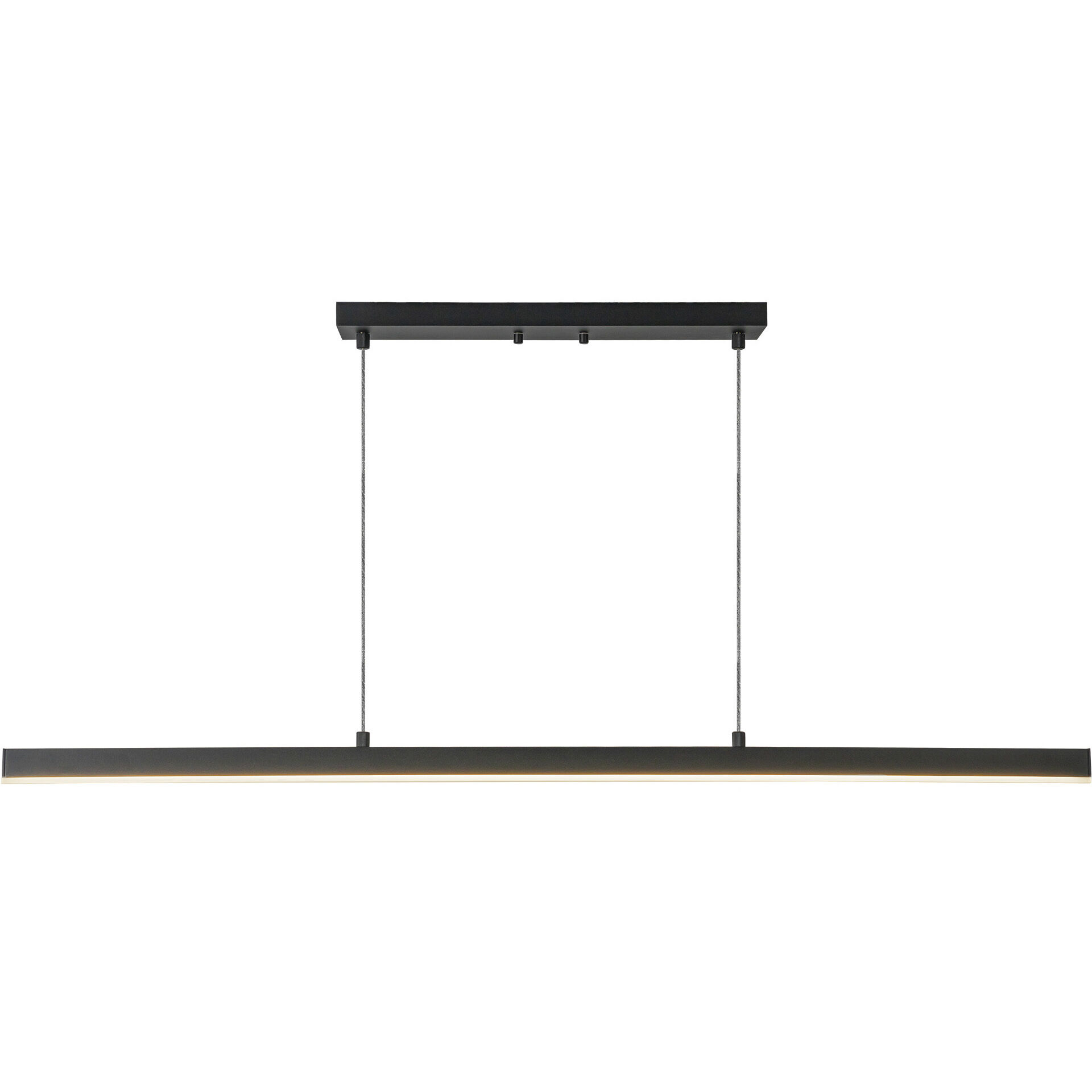 Vega LED 45 inch Black Linear Pendant Ceiling Light
