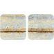 Coastal Horizon Blue and Brown and Metallic Wall Sculpture