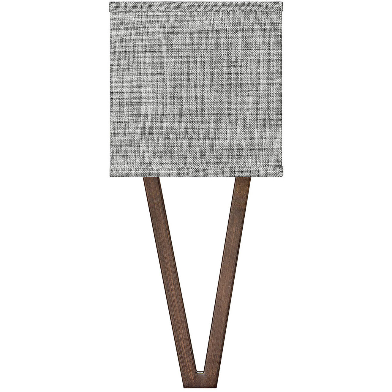 Galerie Vector LED 8 inch Walnut ADA Indoor Wall Sconce Wall Light