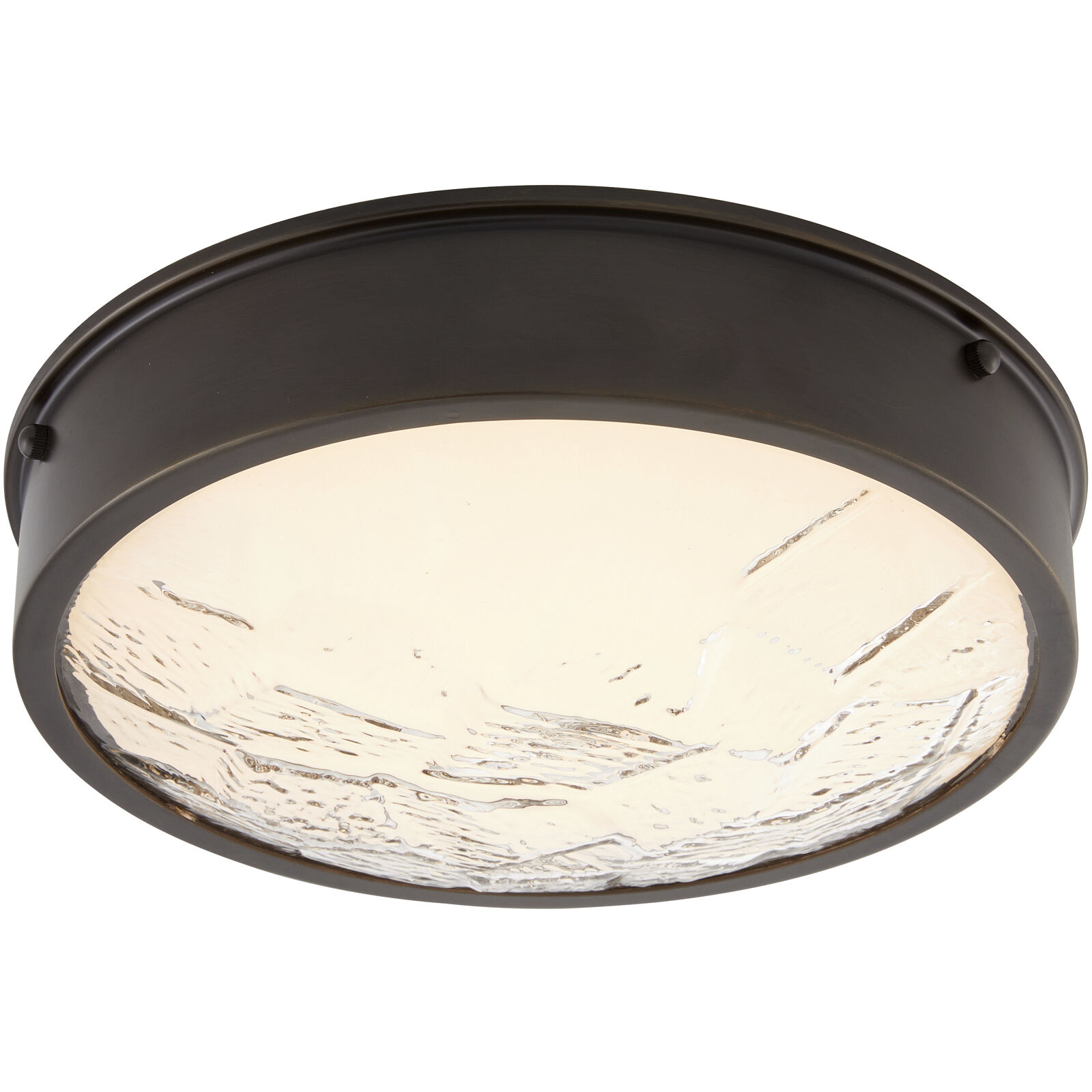 Pietro 1 Light 12.5 inch English Bronze Flush Mount Ceiling Light