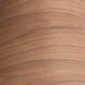 Conique Pendant Ceiling Light in Dark Walnut
