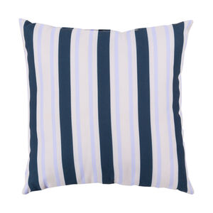 Mobjack Bay 20 X 20 inch Navy and Blue Outdoor Throw Pillow