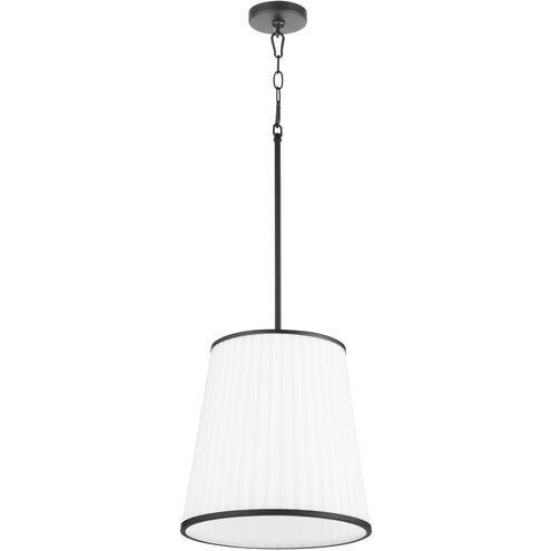 Marlon 3 Light 13.75 inch Matte Black Pendant Ceiling Light