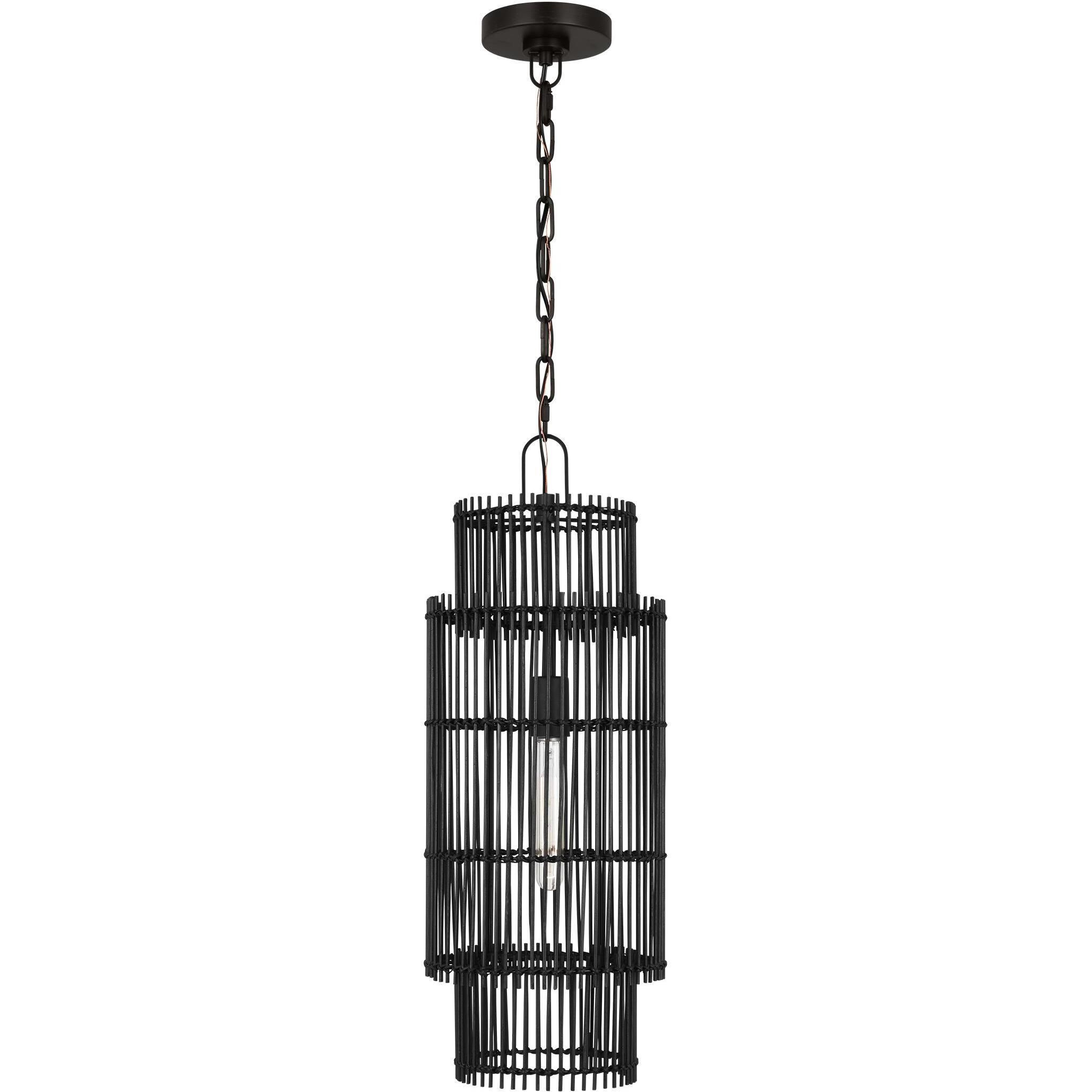 ED Ellen DeGeneres Elio 1 Light 10 inch Aged Iron Hanging Shade Ceiling Light