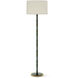 Kane 64.5 inch 150 watt Jungle with Modern Brass Floor Lamp Portable Light in Fondine