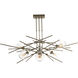 Griffin 6 Light 63 inch Soft Gold Pendant Ceiling Light