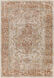 Aspendos 89 X 60 inch Brick Red Rug, Rectangle