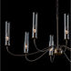 Grace 8 Light 23.7 inch Dark Smoke Chandelier Ceiling Light