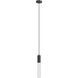 Strand LED 6 inch Black Pendant Ceiling Light