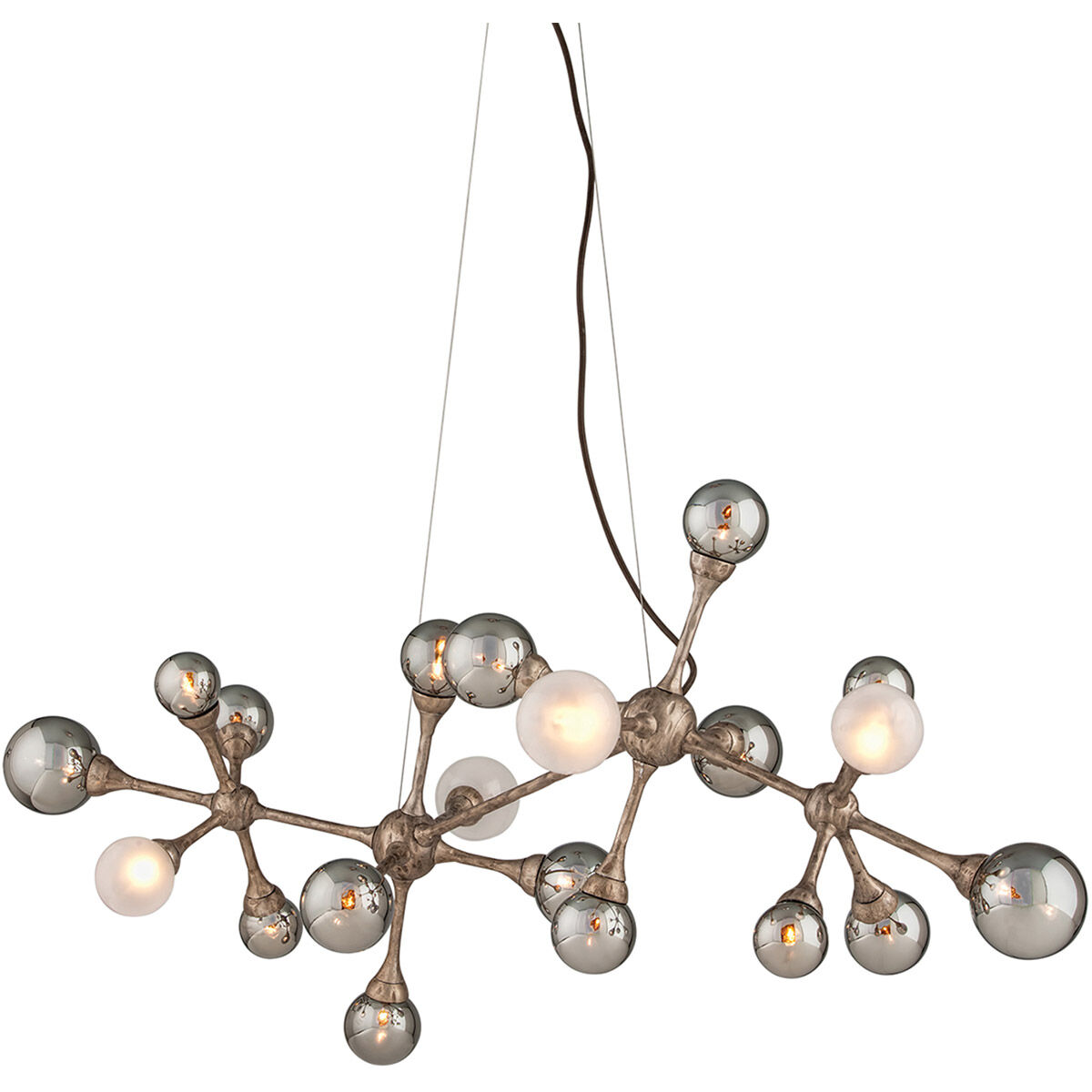 Element 20 Light 47.25 inch Vienna Bronze Linear Pendant Ceiling Light