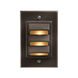 Vertical 12v 12 watt Bronze Landscape Deck Sconce