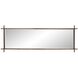 Isarno 70 X 24 inch Antique Bronze Dressing Mirror