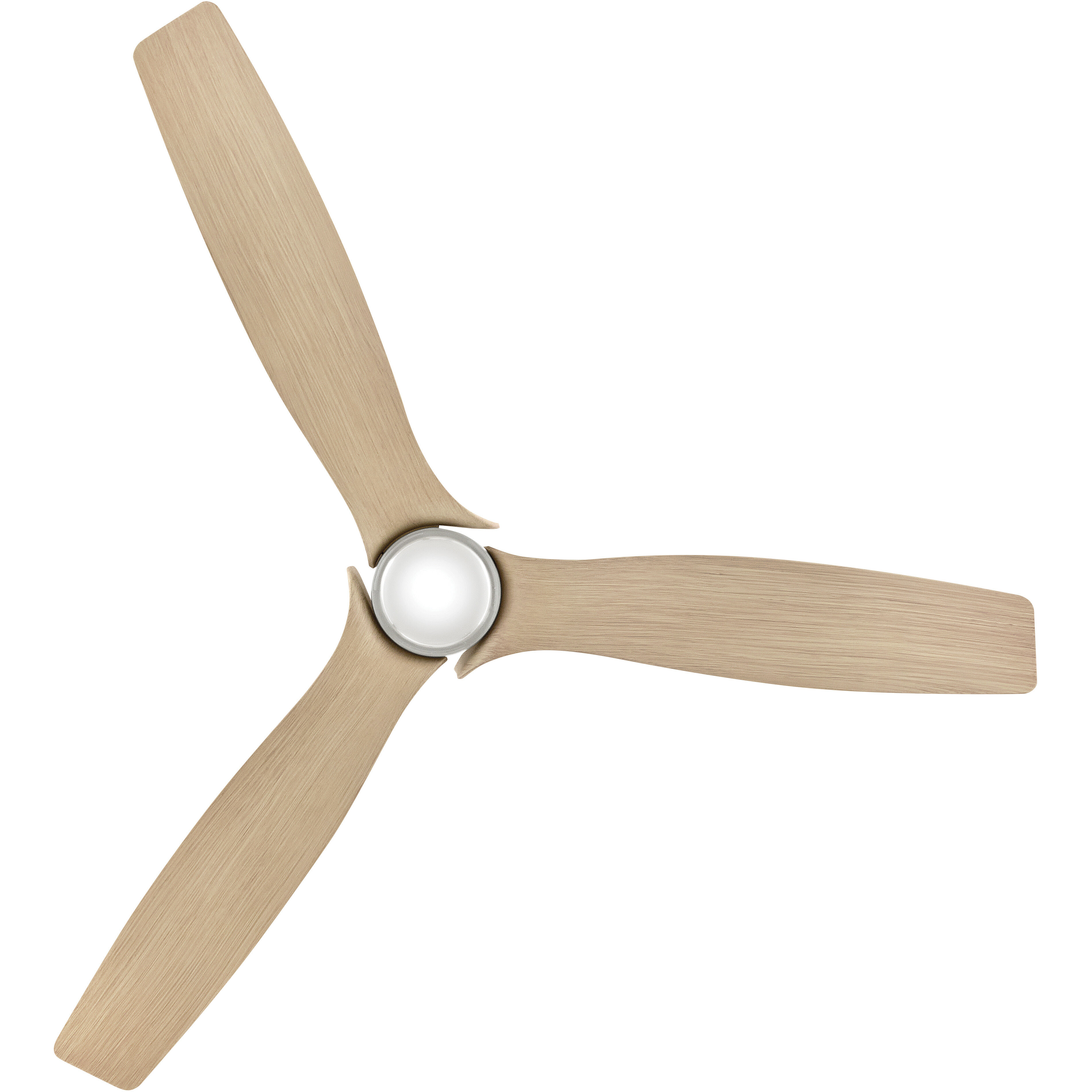 Sven 54 inch Matte White with Natural Blades Smart Fan