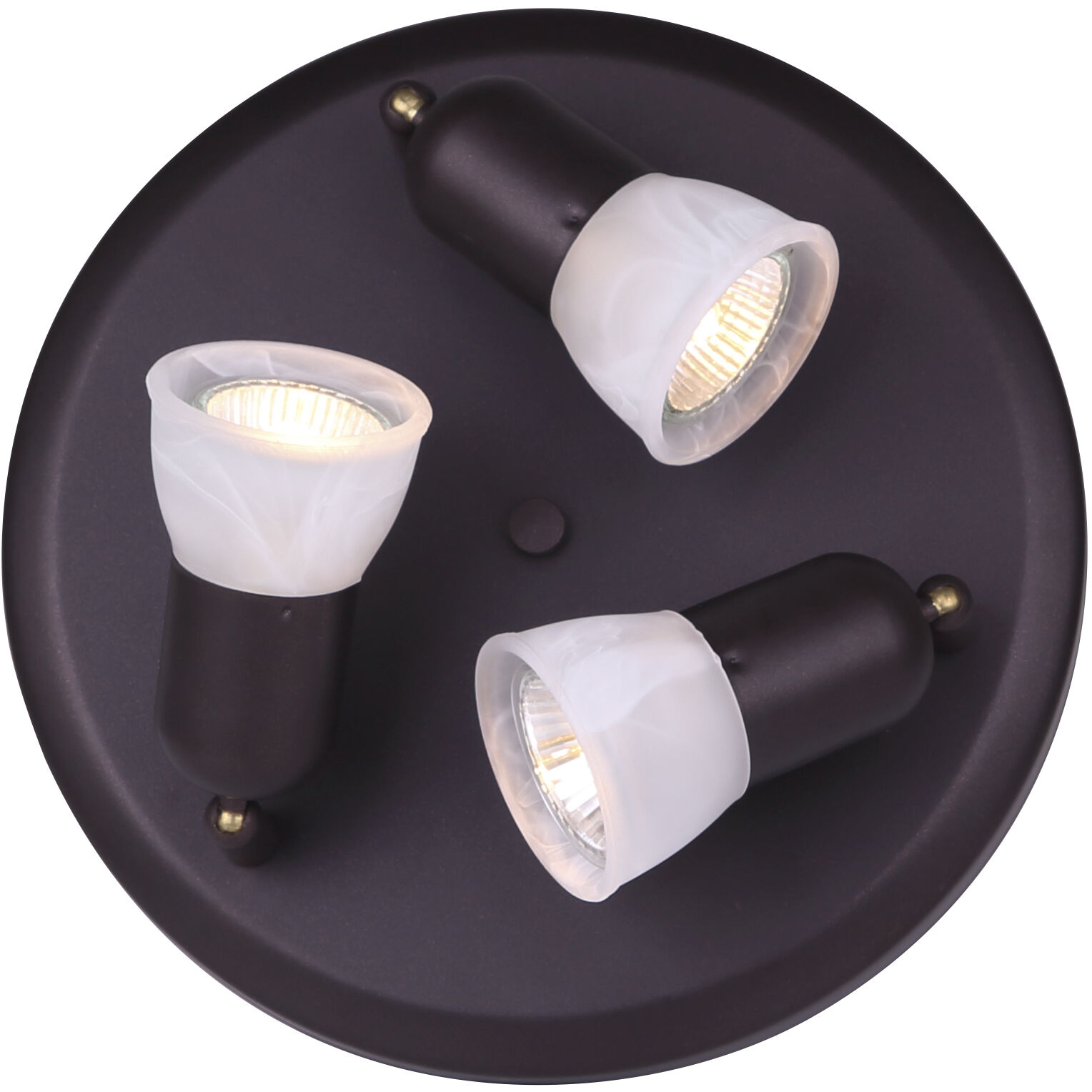 James 3 Light 10 inch Oil Rubbed Bronze Ceiling/Wall Light Ceiling Light