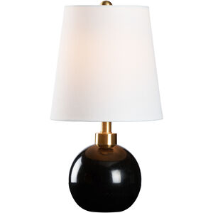 Orb 10.5 inch 60.00 watt Black Table Lamp Portable Light