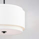 Burnaby LED 20.5 inch Black Pendant Ceiling Light