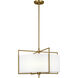 C&M by Chapman & Myers Perno 4 Light 23.25 inch Burnished Brass Pendant Ceiling Light