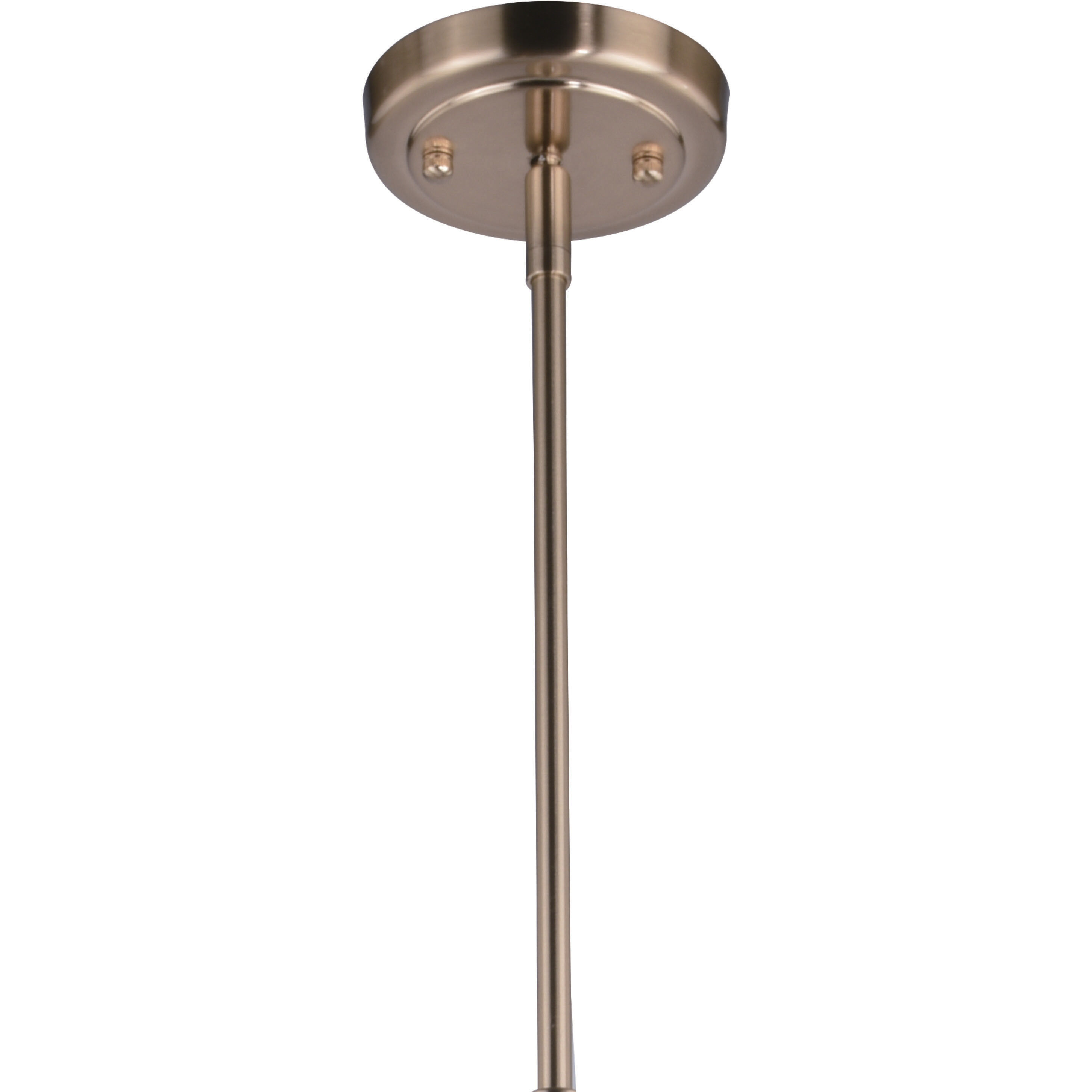 Madison LED 35.5 inch Architectural Bronze and Natural Brass Chandelier Ceiling Light