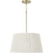 Tara 1 Light 17.75 inch Matte Brass Pendant Ceiling Light